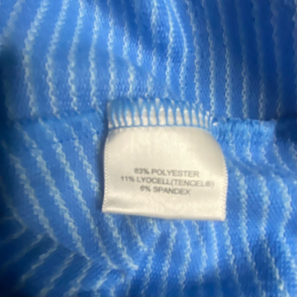 Peter Millar Stripe Performance Quarter-Zip Pullover. - Picture 8 of 9